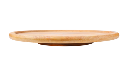 Board, Wooden plate or round wooden board on transparent png
