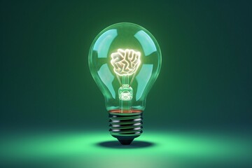 light bulb with brain filament