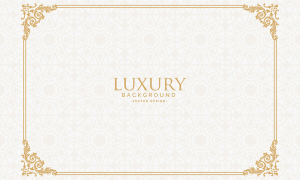 Luxury gradient floral frames design