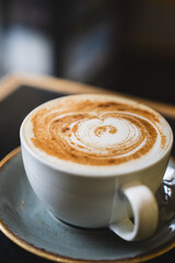 cup of cappuccino