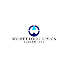 rocket logo design