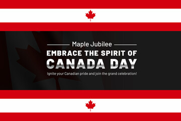 Canada Day Banner Poster for Your Asset Design