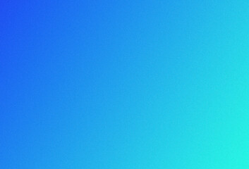 blue cyan color gradient and grain background effect texture