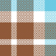 Tartan Seamless Pattern. Tartan Plaid Vector Seamless Pattern. Traditional Scottish Woven Fabric. Lumberjack Shirt Flannel Textile. Pattern Tile Swatch Included.