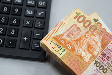 Hong Kong Dollar HKD and calculator