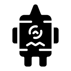 alien glyph icon