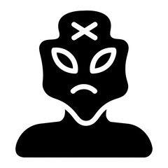 alien glyph icon
