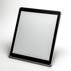 Tablet isolated on white background,ai generative