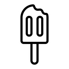 ice cream line icon