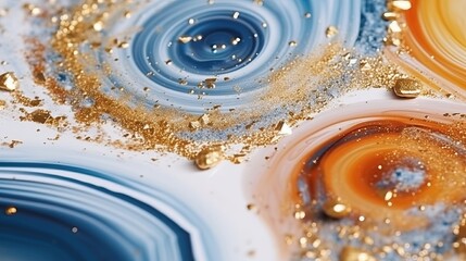 Fototapeta premium Background mixed colorful colors. Luxury marble texture. Marble wallpaper. pink and gold blue soft pastel colors background. generative ai