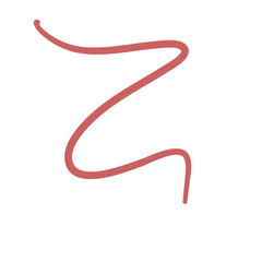 Orange Abstract Graffiti