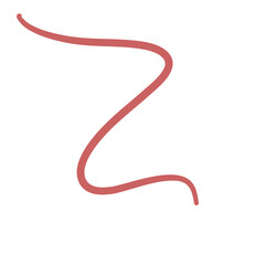 Orange Abstract Graffiti