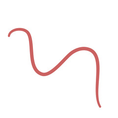 Orange Abstract Graffiti