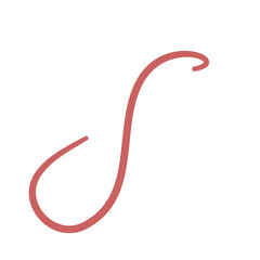 Orange Abstract Graffiti