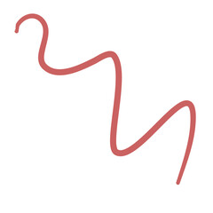 Orange Abstract Graffiti