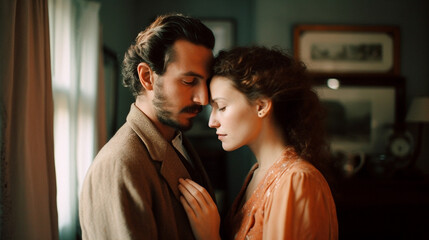 男女カップル　AIイラスト