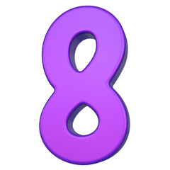Metallic Purple number 8