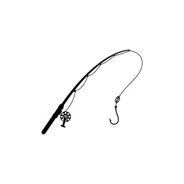 recommend clip art: fishing rod icon