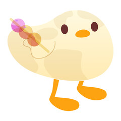 Cute Little Duck Sticker