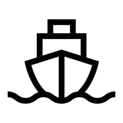 ship line icon