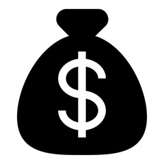 dollar glyph icon