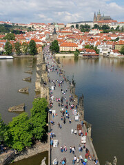 カレル橋とプラハ城