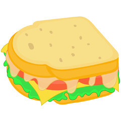 sandwich with cheese