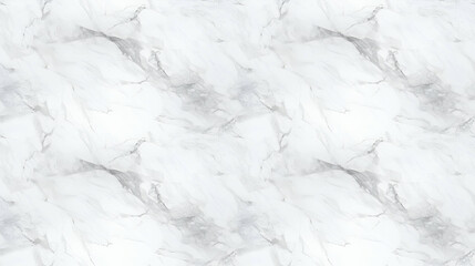 marbre blanc texture seamless sans bord pouvant se répéter à l'infini - IA générative - obrazy, fototapety, plakaty
