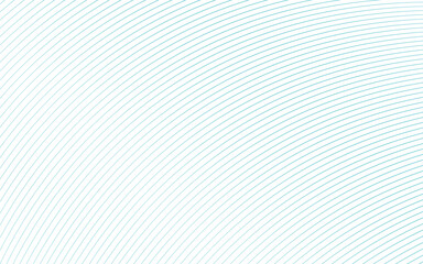 Vector illustration of  blue color curved lines background
