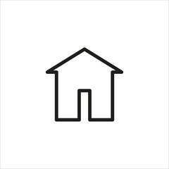 home vector icon logo template