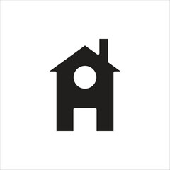 home vector icon logo template
