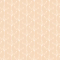 Foto op Plexiglas Fashioned oriental vector seamless damask pattern. Wallpaper seamless texture. Vintage retro seamless pattern design. © Utro na more