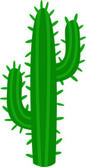 Cute hand drawn cactus.