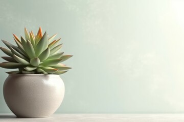 Succulent plant pot. Generate Ai