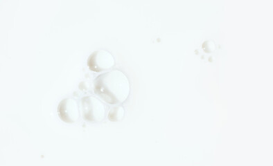cosmetic texture milk cream lotion