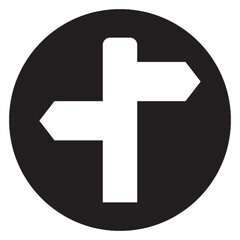 direction icon vector