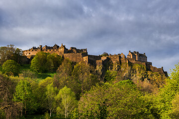 Fototapeta na wymiar Edinburgh Castle In Scotland