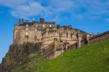 Edinburgh Castle In Scotland
