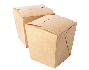 Wok paper boxes cut out