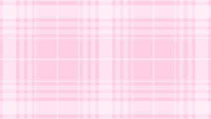 Pink and white plaid fabric texture