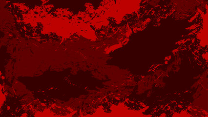 Abstract Red Grunge Horror Texture Design Background