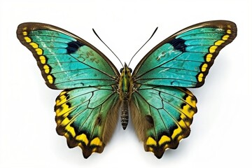 Obraz premium butterfly isolated on white. Generative AI.