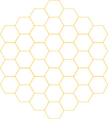 Bee Honeycomb Vector