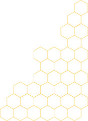 Bee Honeycomb Vector