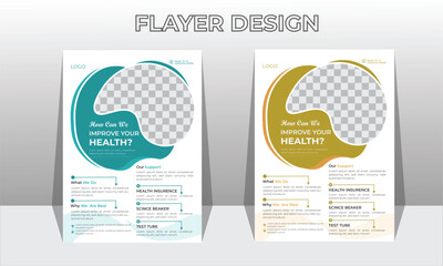 Modern Medicel Flyer Design Template