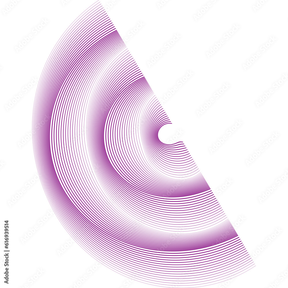 Poster abstract background with lines. wave element
