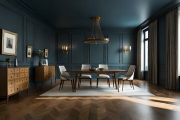 interior of a luxury hotel generated ai