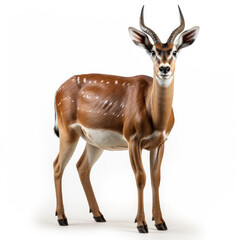 Fototapeta premium An Impala (Aepyceros melampus) standing alert.