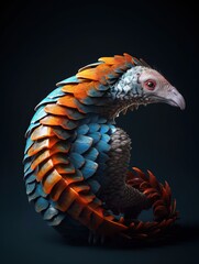 Parrot-head Pangolin I