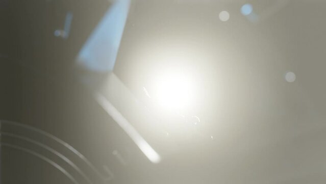 Cinematic 3D animation showing a spacecraft separating from inside the capsule.